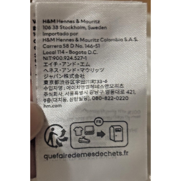 H&M Ivory Cut-Out Mini Dress Sz XL Holidaycore, Bridal, Christmas Cocktail EUC - Picture 6 of 16